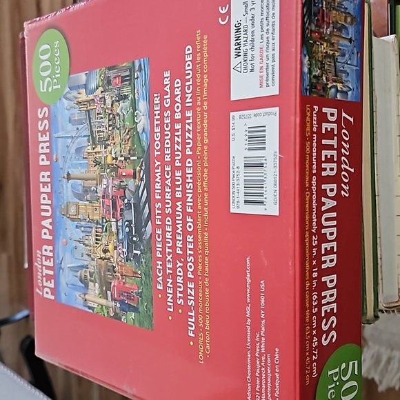 London Peter Pauper Press Puzzle Jigsaw 500 Pieces - Picture 4 of 4